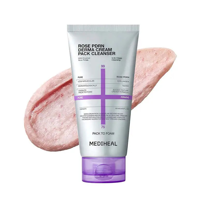 MEDIHEAL - Rose PDRN Derma Cream Pack Cleanser