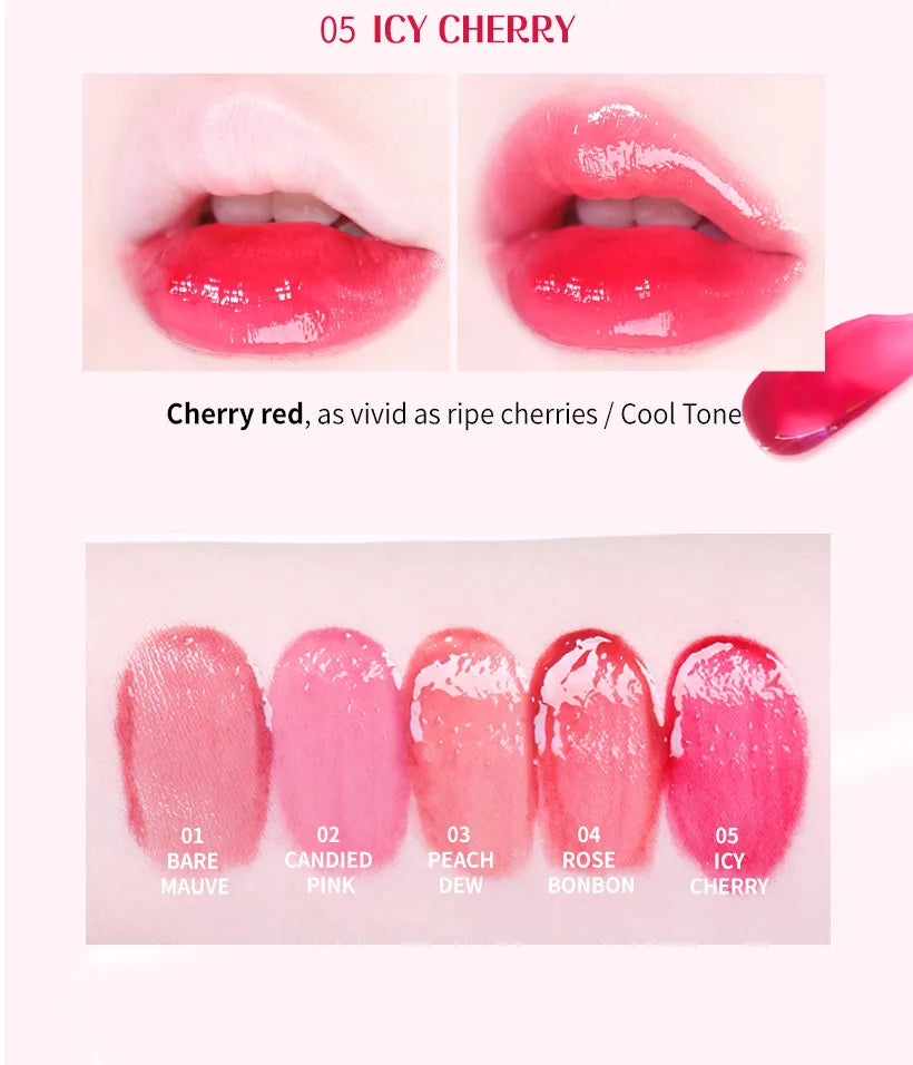 MacQueen Dewy Water Glow Lip Tint Color