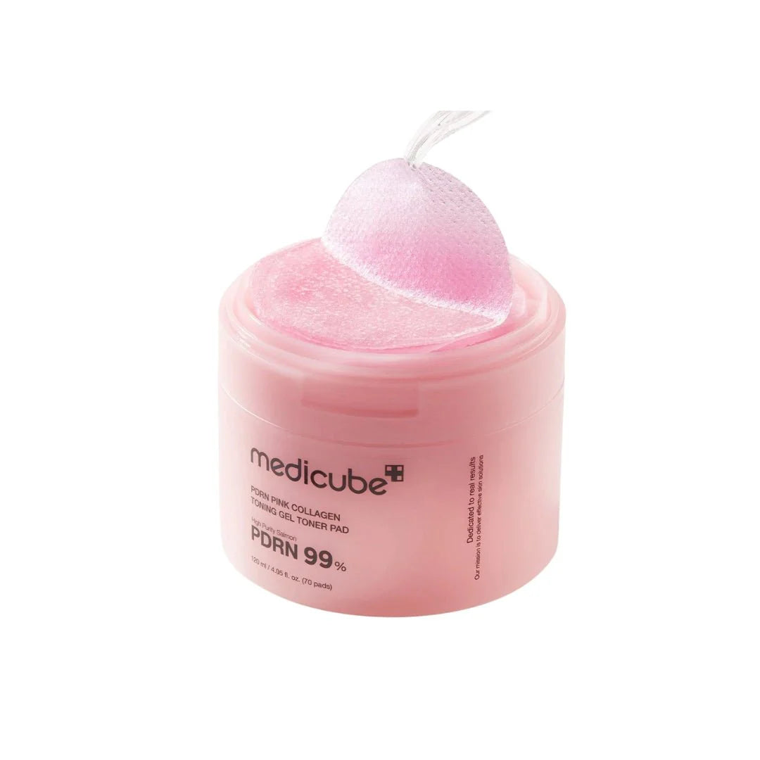 medicube - PDRN Pink Collagen Toning Gel Toner Pad