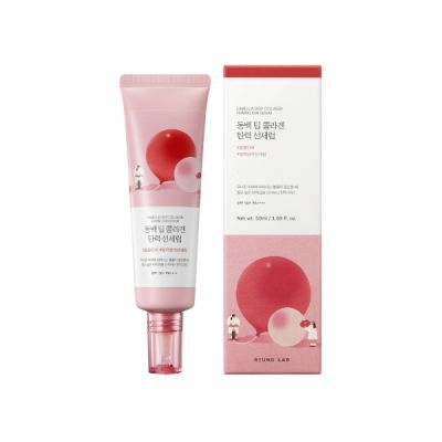 ROUND LAB - Camellia Deep Collagen Firming Sun Serum