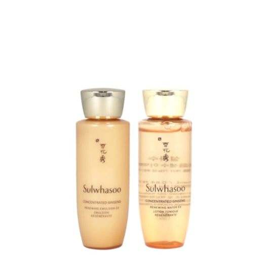 Sulwhasoo - Concentrated Ginseng Renewing EX Water & Emulsion mini set