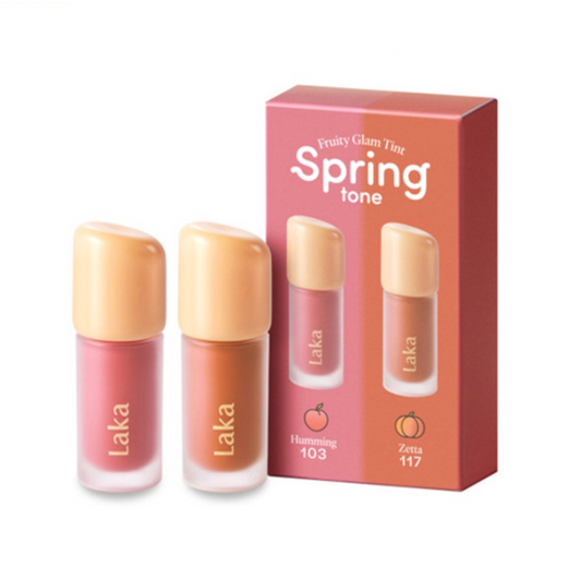 Laka - Fruity Glam Tint Mini Duo Special Set Spring Tone Edition