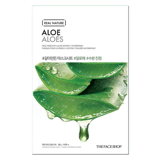 THE FACE SHOP - Real Nature Aloe Face Mask