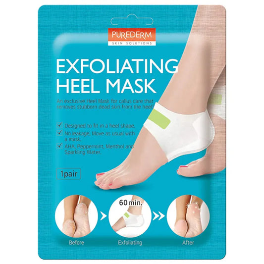 PUREDERM EXFOLIATING HEEL MASK