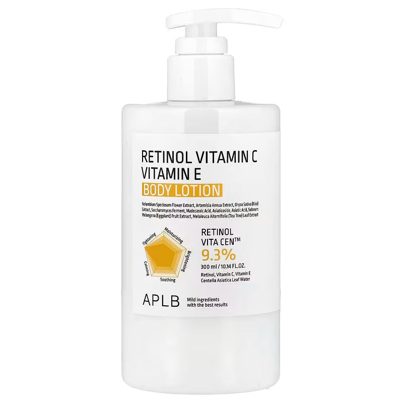 APLB - Retinol Vitamin C Vitamin E Body Lotion