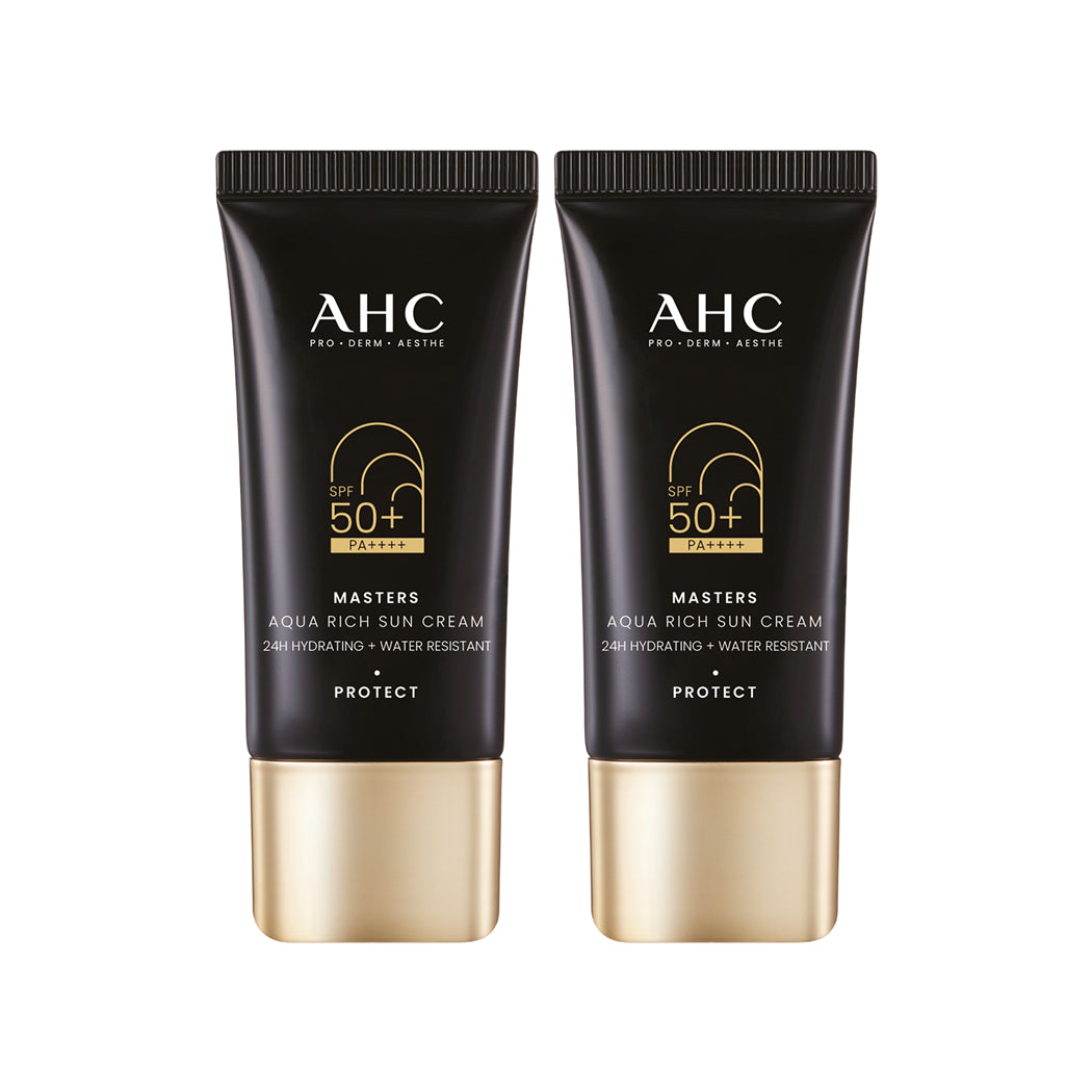 AHC - Masters Aqua Rich Sun Cream Duo Set