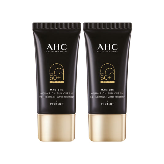 AHC - Masters Aqua Rich Sun Cream Duo Set