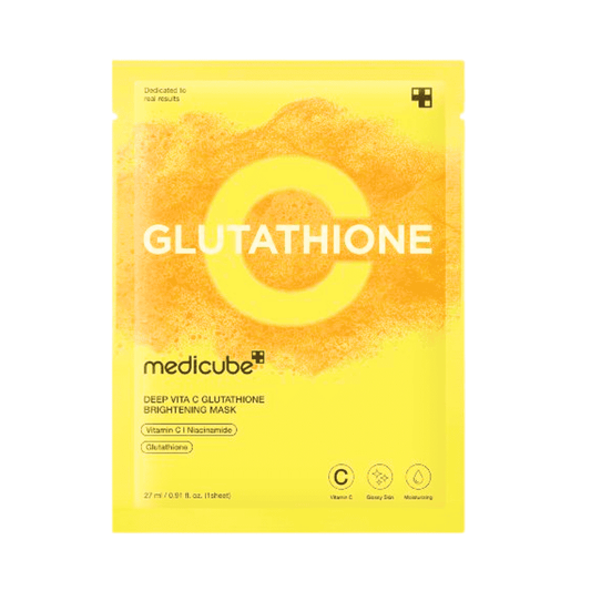 medicube – Deep Vita C Glutathione Brightening Mask