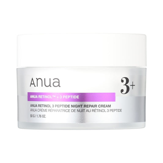 Anua - Retinol 3 Peptide Night Repair Cream