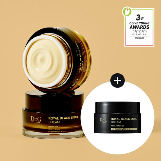 Dr.G Royal Black Snail Cream Special Set