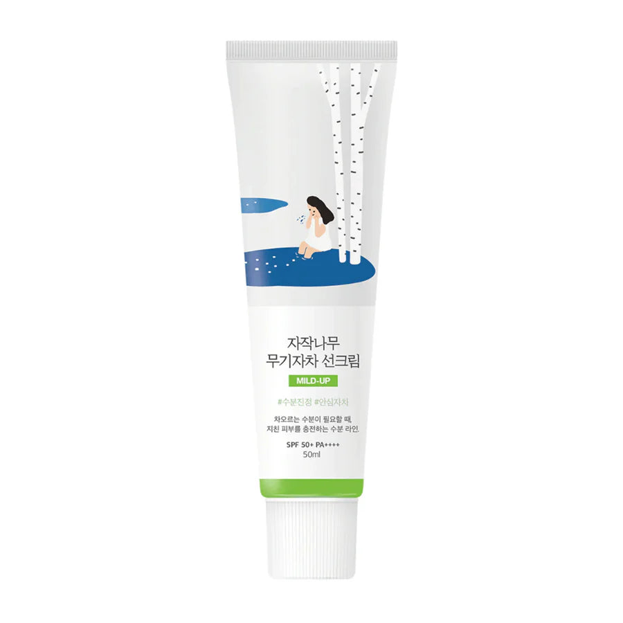 ROUND LAB - Birch Juice Moisturizing Mild Up Sunscreen
