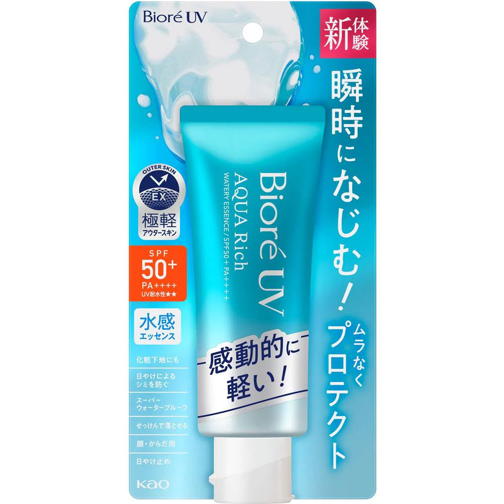 Kao - Biore UV Aqua Rich Watery Essence Sunscreen SPF 50+ PA++++