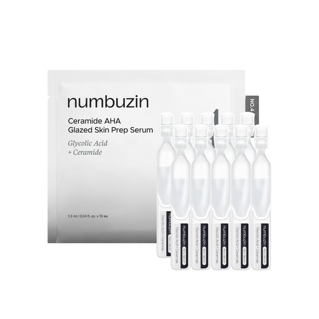 numbuzin - No.4 Ceramide AHA Glazed Skin Prep Serum