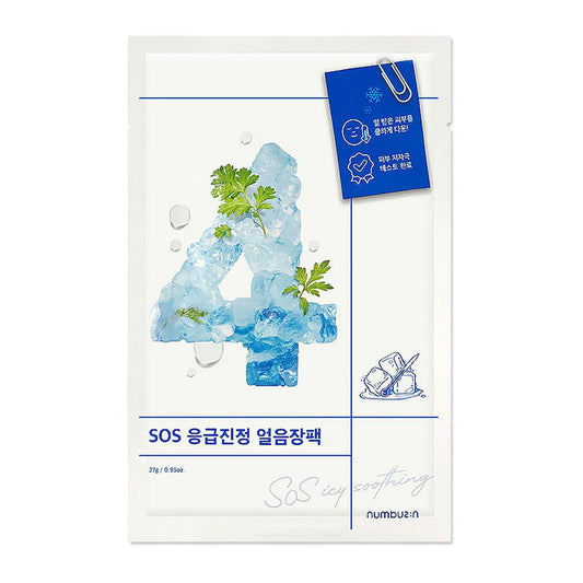 numbuzin - No 4 SOS Icy Soothing Sheet Mask