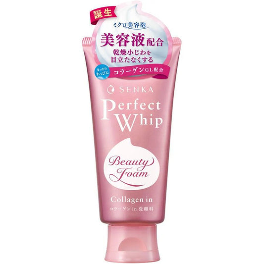 Shiseido - Senka Perfect Whip Collagen In A Beauty Face Foam 120g