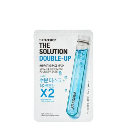 The Face Shop - The Solution Double-up Moisturizing Face mask