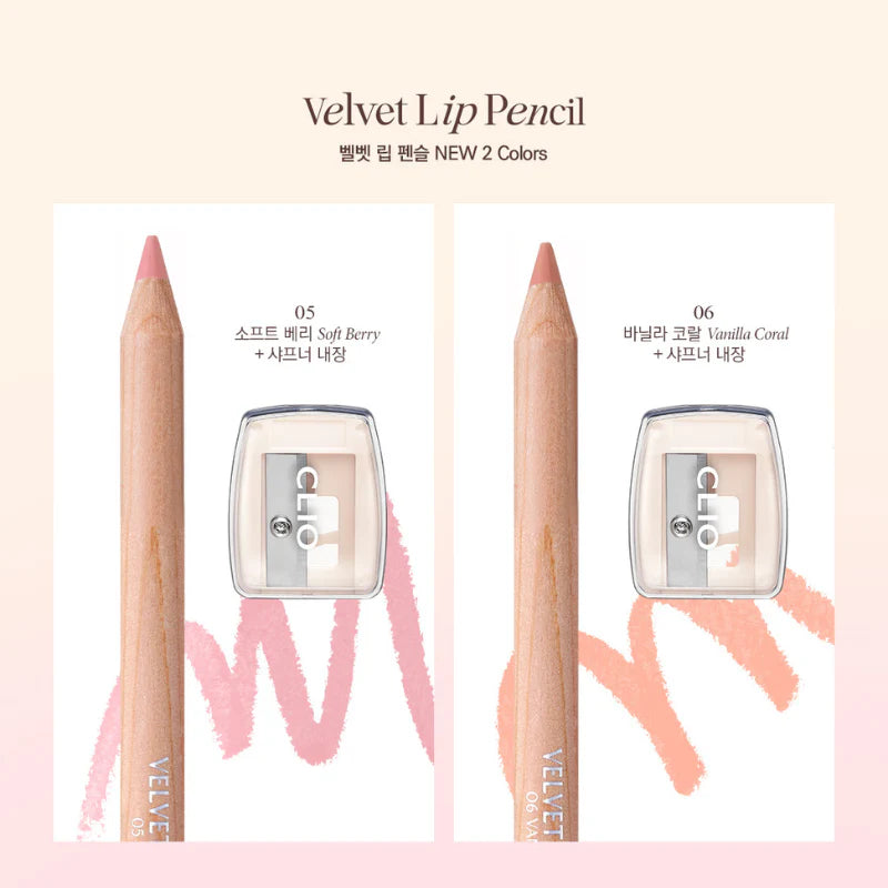 CLIO - Velvet Lip Pencil Set