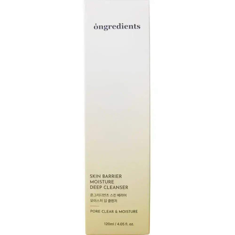 ongredients - Skin Barrier Moisture Deep Cleanser