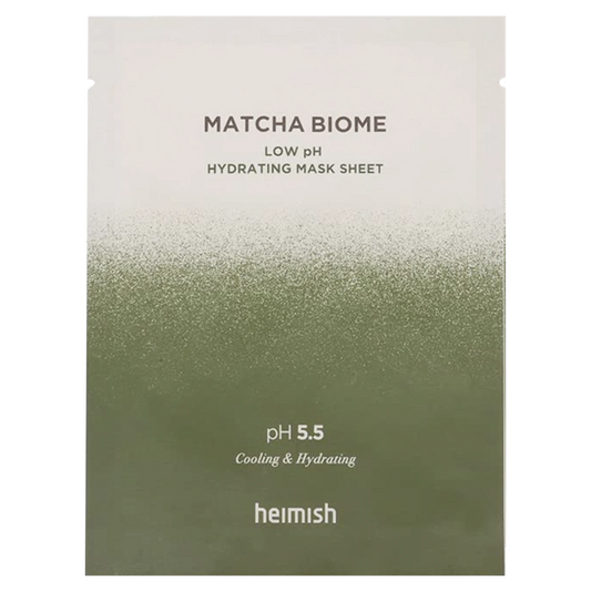 heimish - Matcha Biome Low pH Hydrating Mask Sheet