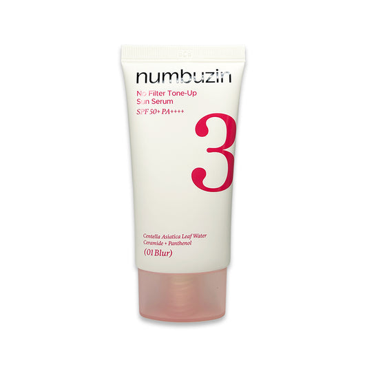numbuzin - No.3 No Filter Tone-Up Sun Serum (2 varianter)