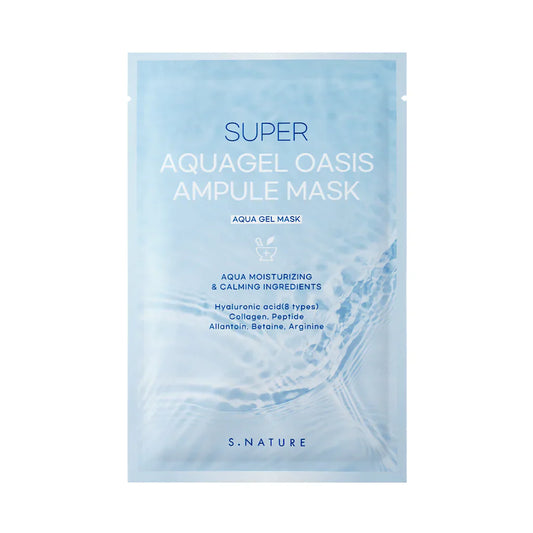 S.NATURE - Super Aquagel Oasis Ampule Mask