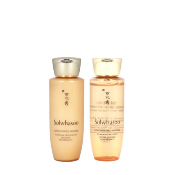 Sulwhasoo - Concentrated Ginseng Renewing EX Water & Emulsion mini set
