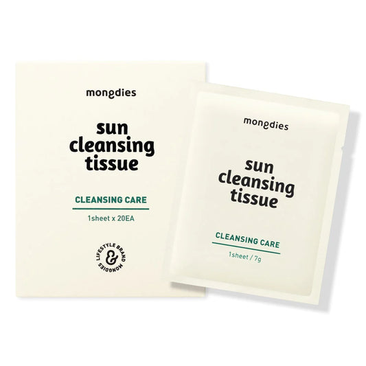 Mongdies sun cleansing tissue 20 pcs