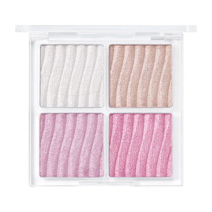 WAKEMAKE - Glow Contouring Highlighter Palette